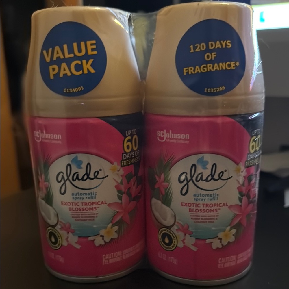 Glade Exotic Tropical Blossoms Air Freshener Value Pack
